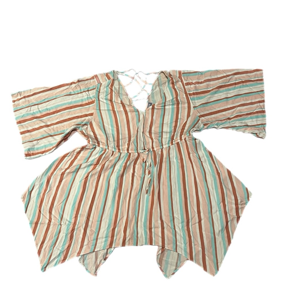 Torrid Babydoll Top - Stretch Challis Stripe